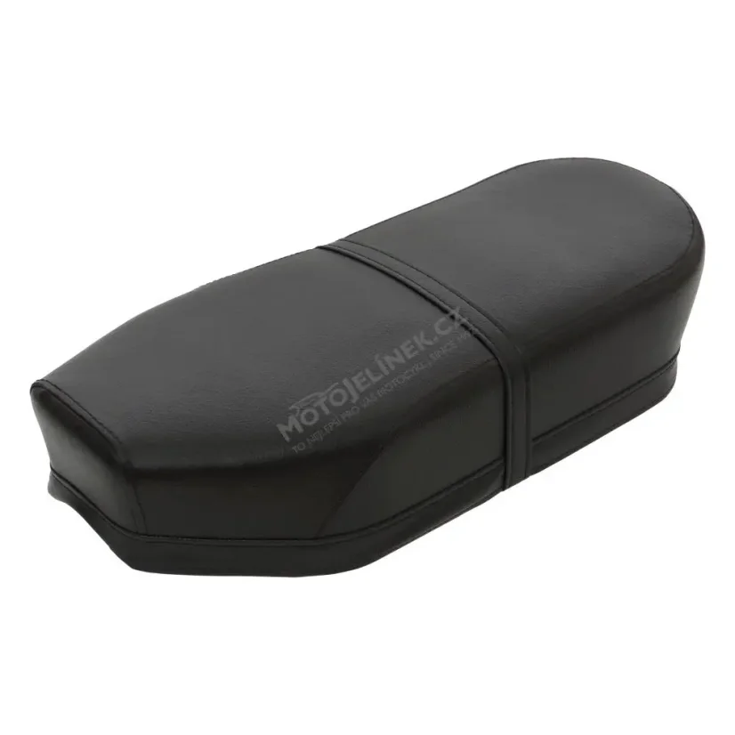 Seat cover (straight), BLACK (TUR) - JAWA Panelka, ČZ Seat cover (straight), BLACK (TUR) - JAWA Panelka, ČZ