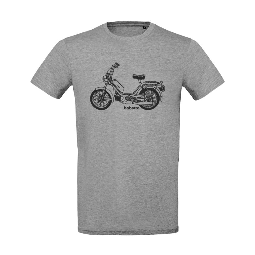T-Shirt (XL), grau - JAWA Babetta