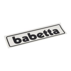 Aufkleber "babetta", SCHWARZ (145x38mm) - Babetta