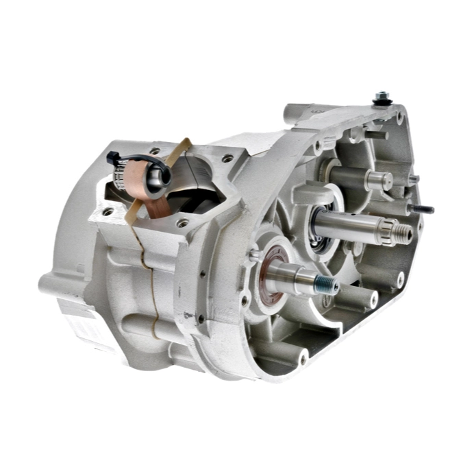 Polomotor M700 - 70 ccm, 4-rychlostní, pro vložku válce Ø 50 mm - stříbrný (MZA) - Simson S70, S83