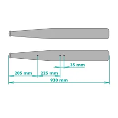 Exhausts, set L+R (CZ) - JAWA 350 634 (newer type)