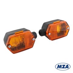 Sada blinkrů, HRANATÉ, ORANŽOVÉ (MZA) - Simson, MZ