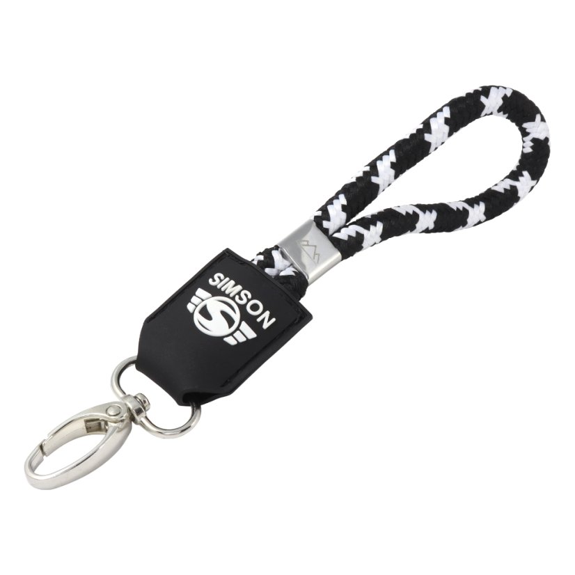 Knitted key chain with carabiner (MZA) - Simson Knitted key chain with carabiner (MZA) - Simson