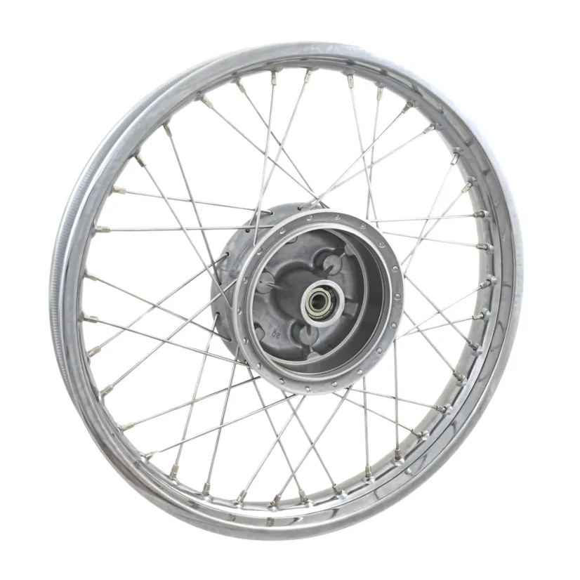 16" Wheel (DUELLS / TWN) - JAWA 50 type 05, 20, 21, 23 - Wheel spokes (wheel lacing): Zinc-plated steel