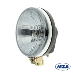 Přední světlo HS1 (ploché sklo) 12V (MZA) - Simson S50, S51, S70