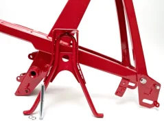Stand Pivot Pin with Retaining Clips for Frame without Rear Suspension (M) - Babetta 228, 206, 207