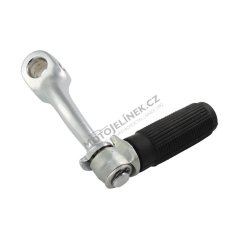 Kickstarter lever, UNPOLISHED CHROME (SK) - JAWA 50 Pionýr