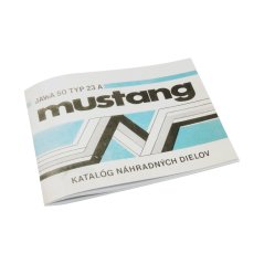 Katalog náhradních dílů - JAWA 50 23A (Mustang)