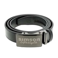 Pásek SIMSON Lifestyle - černý, 145 × 3,5 cm (MZA)
