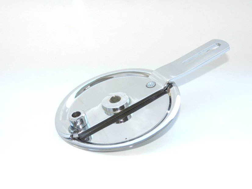 Hinterradbremsdeckel, CHROM - Jawa 50 550