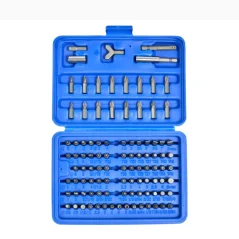 100-Piece Bit Set, in Plastic Case, GEKO