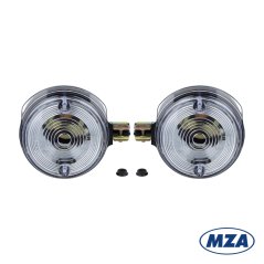 Sada blinkrů, PŘEDNÍ, ČIRÉ (MZA) - Simson, MZ