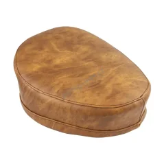 Seat (side hinge), LIGHT BROWN - JAWA 50 550