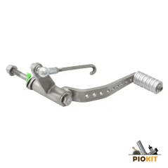 Gear lever, STAINLESS STEEL (cross), TUNING (CZ) - JAWA 50 05, 20-23
