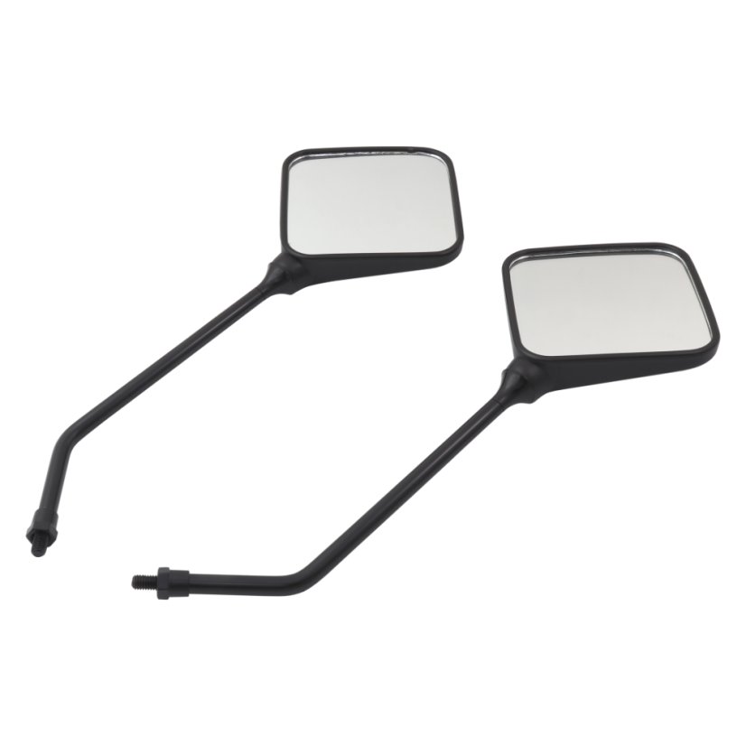 Eckige Spiegel M8x1,25P, Satz L+R - Simson