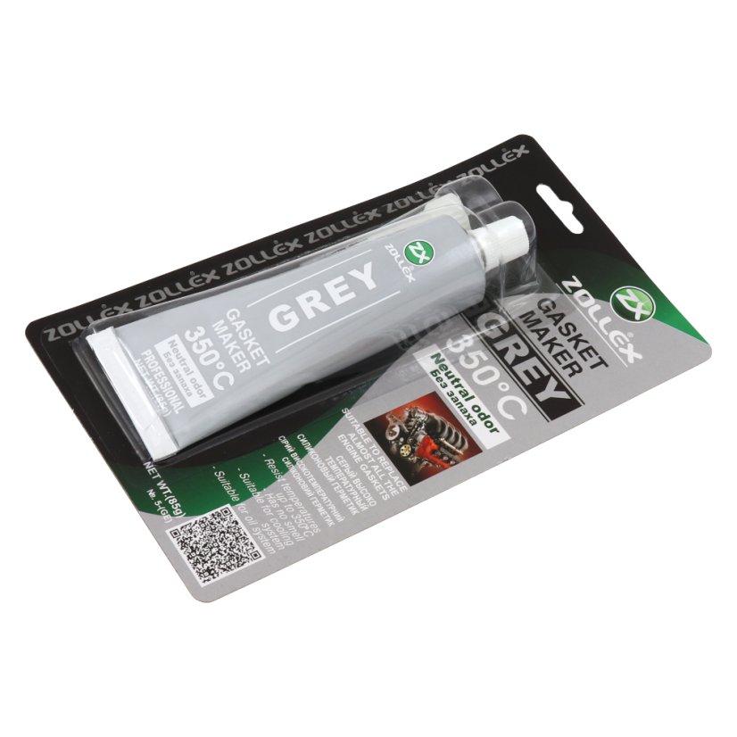 ZOLLEX - Těsnící tmel (85g), ŠEDÝ (350℃)