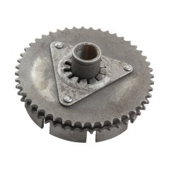 Kettenkupplungsrad (zweireihig), blank - JAWA 350 634-640