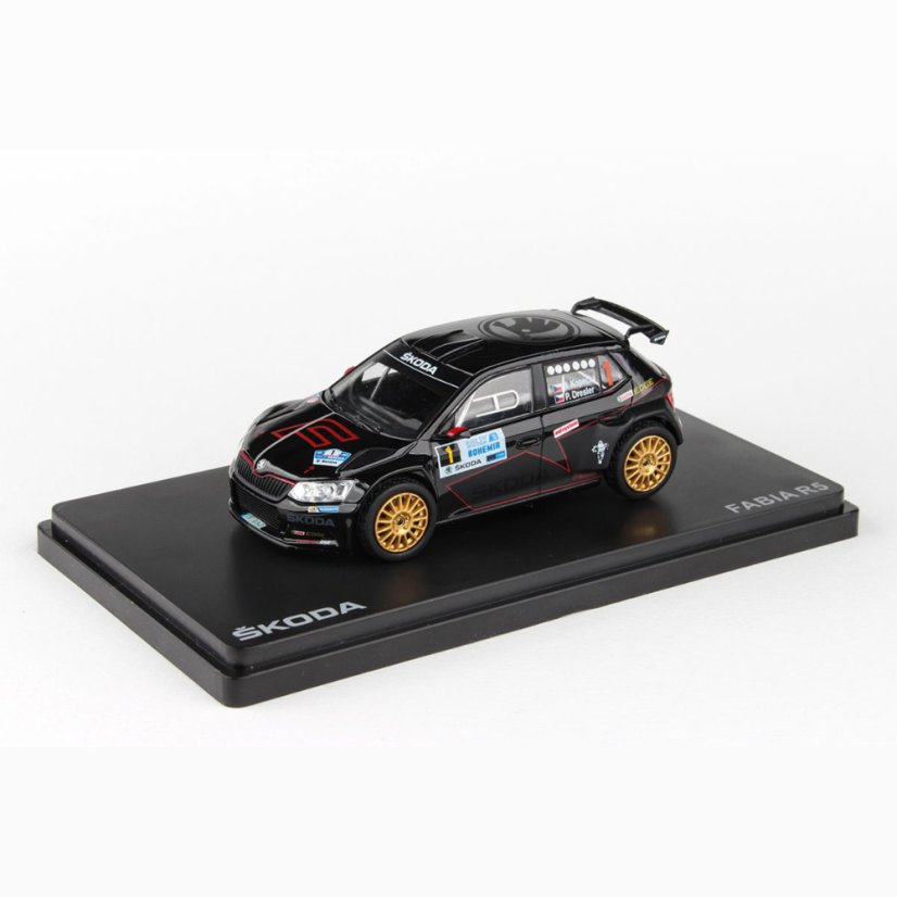 Model Škoda Fabia R5 (1:43), Jan KOPECKÝ #1 Rally Bohemia 2016