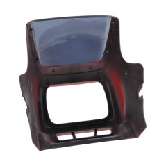 Maska přední lampy, komplet ČERVENÁ - JAWA 350 640