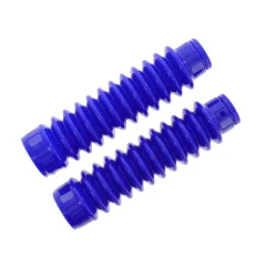 Front fork gaiters, (set), BLUE (MZA) - Simson