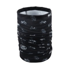 Nákrčník (multifunkční šátek), ČERNÝ - Motocykly JAWA & ČZ