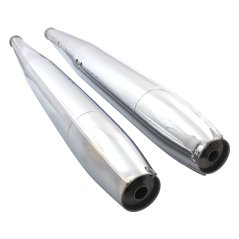 Exhaust L+R, NUT (CZ) - JAWA 350 633 Bizon