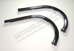 Kolena výfuku L+P doutníky (CZ) - JAWA 250 Panelka