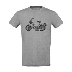 Tričko (XXL), šedé - JAWA Babetta