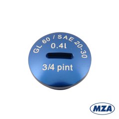 Zátka oleje ALU, MODRÁ (MZA) - Simson