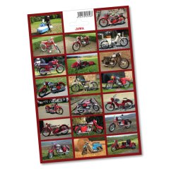 Aufkleber - JAWA-Motorräder