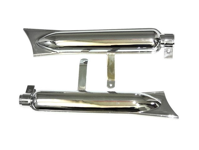 Auspuffe L+R (SK) - ČZ 125,150 C (fester Rahmen)