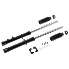 Front fork 16" BLACK (disc brake), set (MZA) - Simson S51, S53, S70