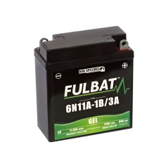 Motorcycle Battery 6V 11Ah 6N11A-1B/3A GEL (FULBAT)
