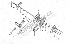 Podložka pružiny spojky - Pionýr