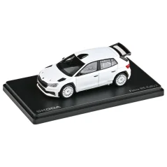 Model Škoda Fabia IV RS Rally2 (2022), asphalt wheels (1:43) - white