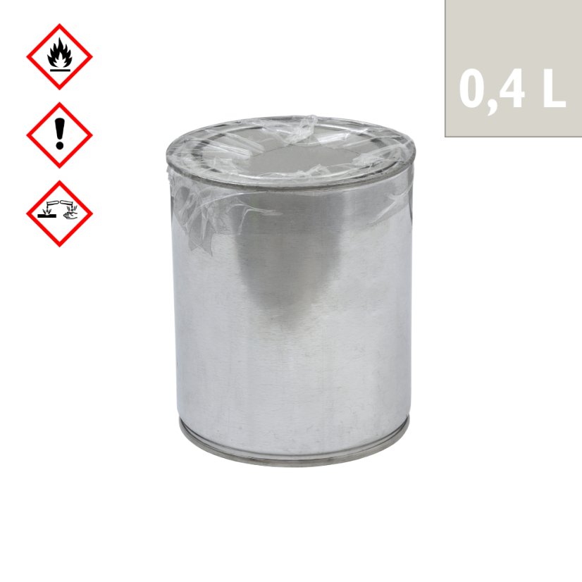 Barva na motorku JAWA (do pistole) Světle šedá 0,4L (DYNA)