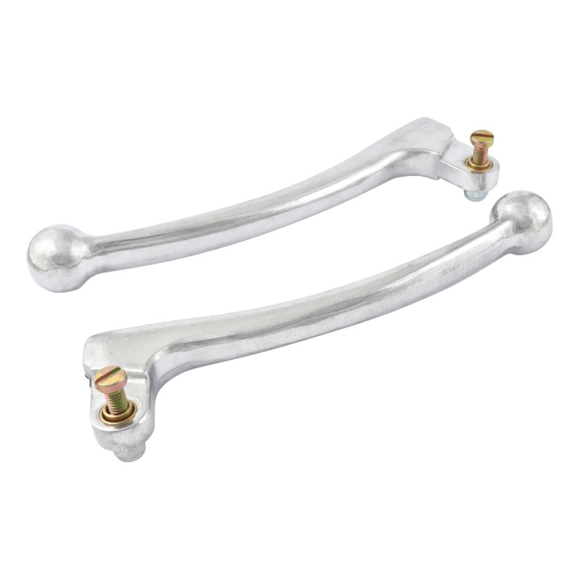 Levers of handlebar with ball, L+R - JAWA, ČZ