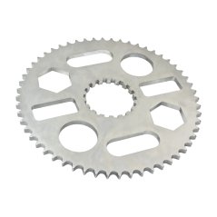 Rosette 56t. (bare) "fired", ZINC - ČZ 125/175/150 Sport