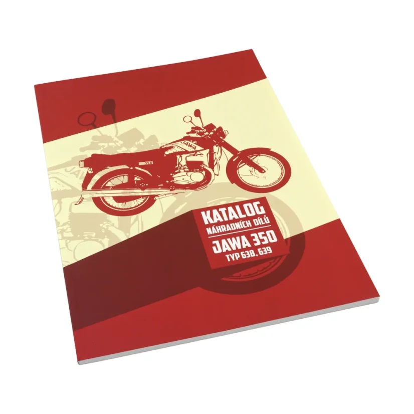 Katalog náhradních dílů - JAWA 350 typ 638,639