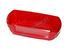 Kryt zadní lampy, ČERVENÝ - ČZ / PAV