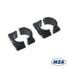 Držáky blatníku (sada), MATNÁ ČERNÁ (MZA) - Simson