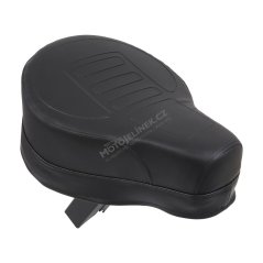 Sedlo ČERNÉ "KLASIK", komplet - Babetta 210,225