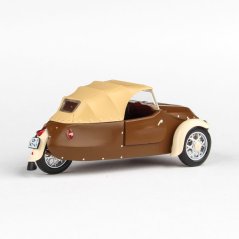 Model Velorex 16/350 (1966) 1:43, HNĚDÁ / SVĚTLE BÉŽOVÁ / SLONOVÁ KOST