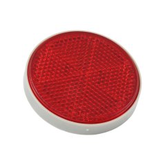 Odrazka se šroubem (59mm), ČERVENÁ - UNI