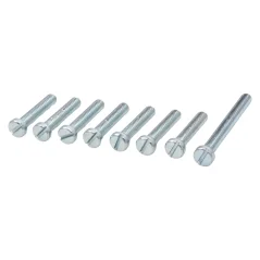 Skrutky veka spojky (8 ks) - JAWA 350 638, 639, 640