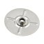 Rear rosette cover (165mm), STAINLESS - JAWA-ČZ, ČZ 450-475