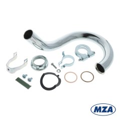 Koleno výfuku Ø28 mm (sada), STANDARD - Simson S51, S53, S70, S83 Enduro