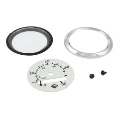 Tachometer-Reparatursatz 80 km/h, WEISSES ZIFFERBLATT - Babetta