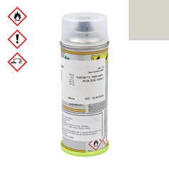 Motorradspray JAWA (2K mit Härter) Hellgrau 380ml (DYNA)