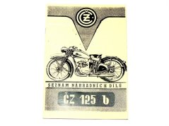 Katalog ND ČZ 125 b